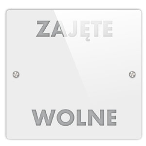 Lampa wolne-zajęte