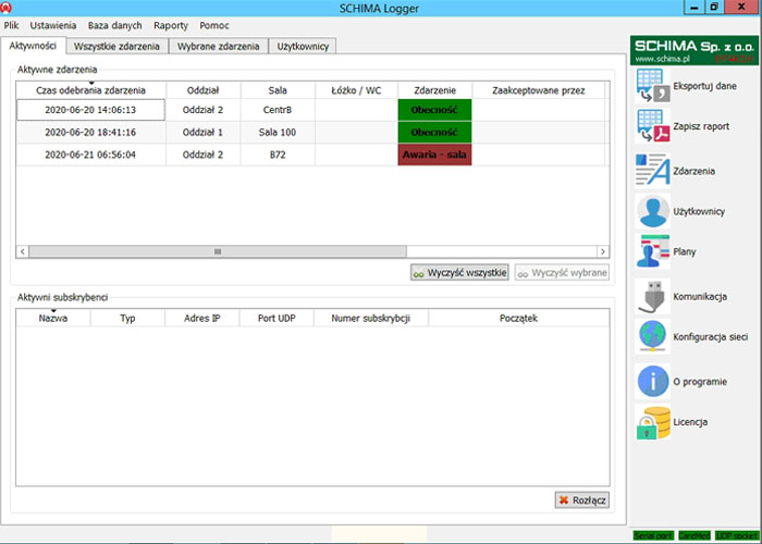 Oprogramowanie Logger